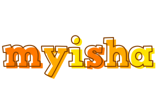 Myisha desert logo