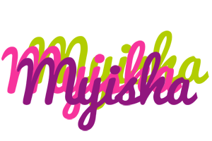 Myisha flowers logo