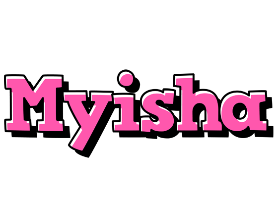Myisha girlish logo