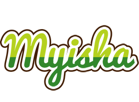 Myisha golfing logo