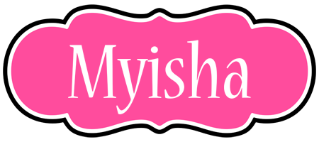 Myisha invitation logo