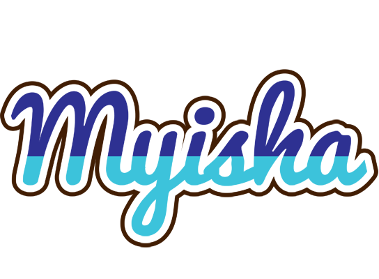 Myisha raining logo