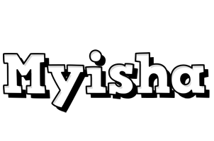 Myisha snowing logo