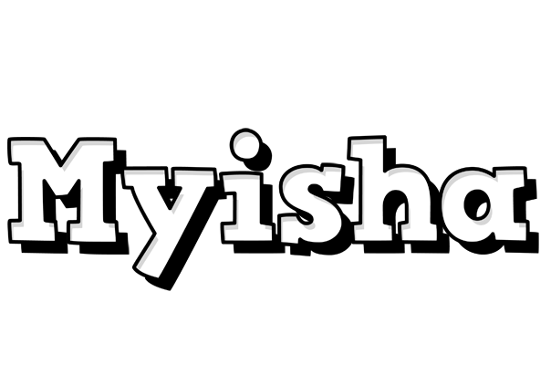 Myisha snowing logo