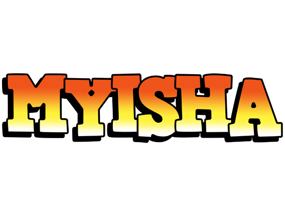 Myisha sunset logo