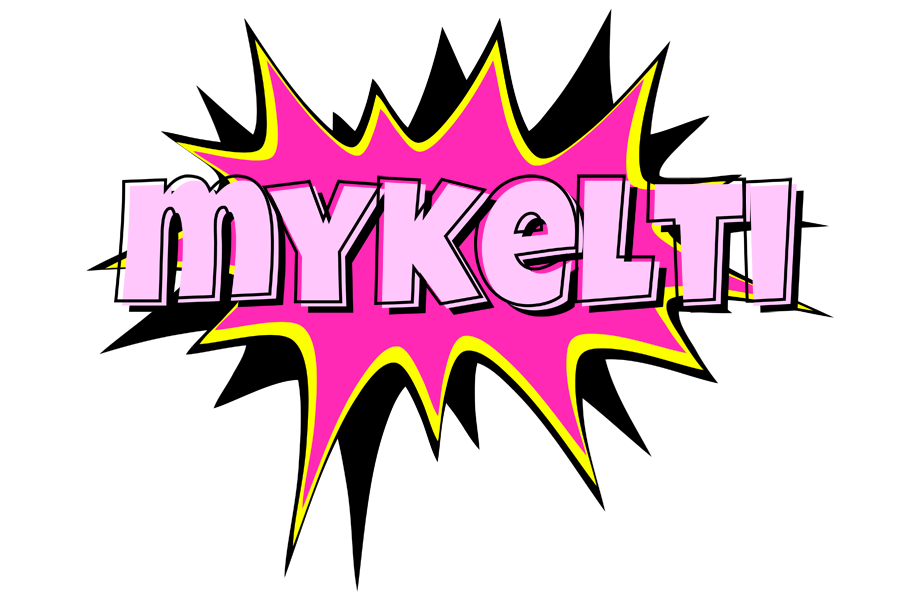Mykelti badabing logo