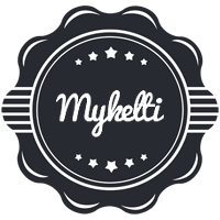 Mykelti badge logo