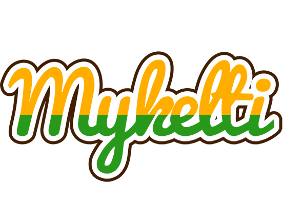 Mykelti banana logo