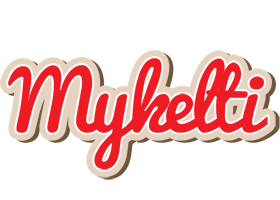 Mykelti chocolate logo