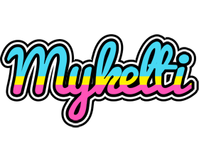 Mykelti circus logo