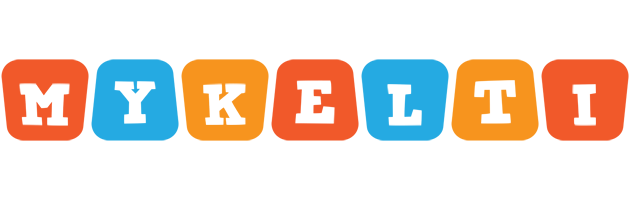 Mykelti comics logo