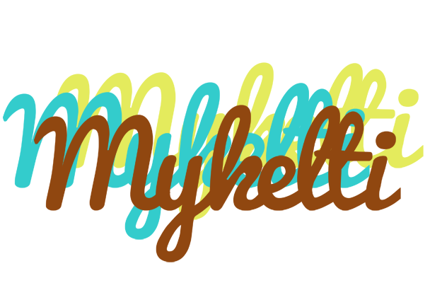 Mykelti cupcake logo