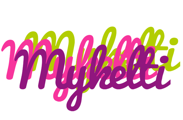 Mykelti flowers logo