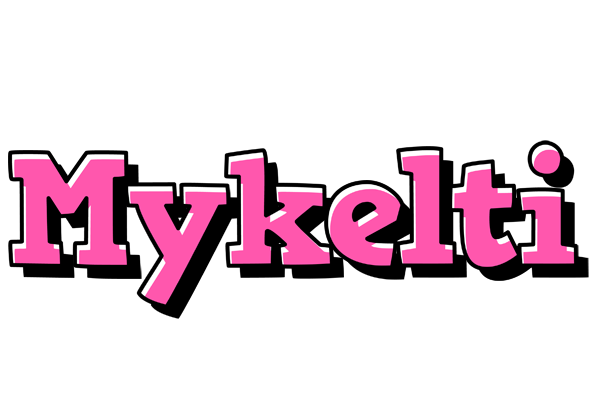 Mykelti girlish logo