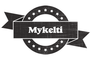 Mykelti grunge logo