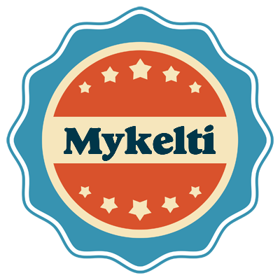 Mykelti labels logo