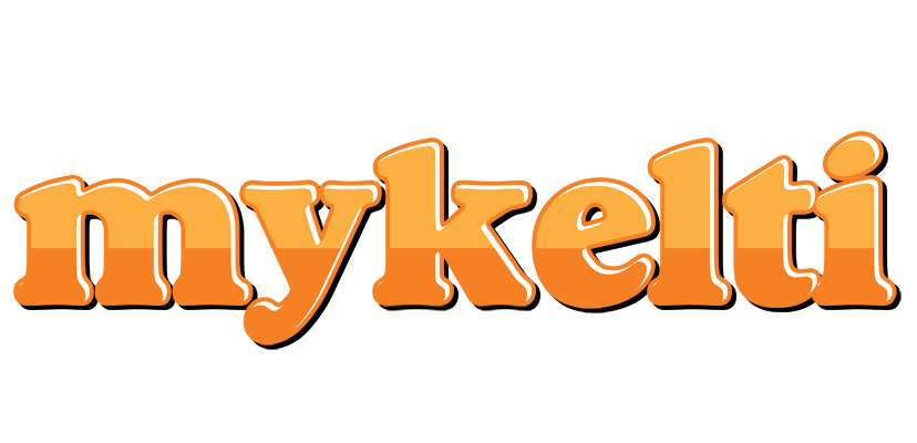 Mykelti orange logo