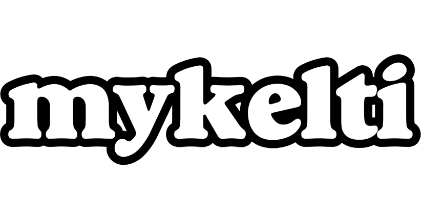 Mykelti panda logo