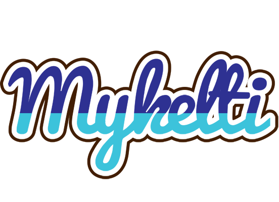 Mykelti raining logo