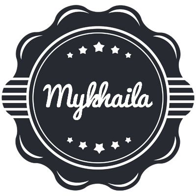 Mykhaila badge logo