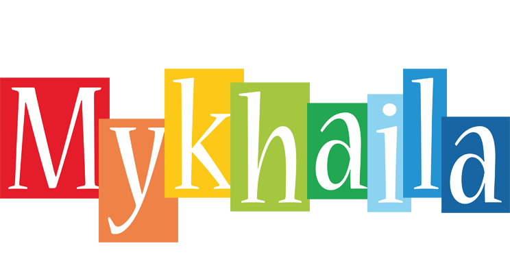Mykhaila colors logo