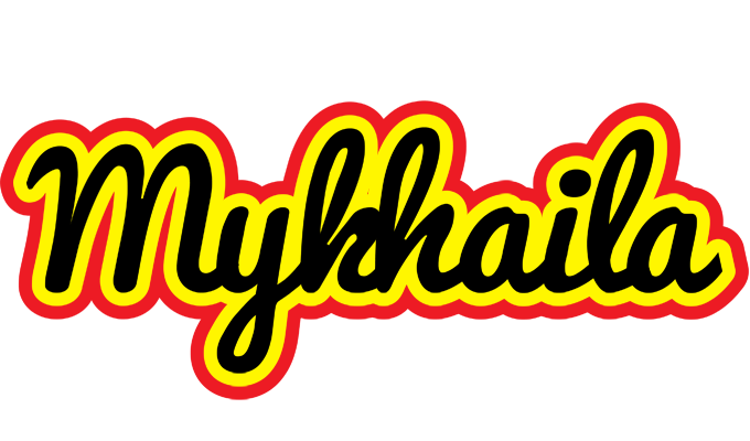 Mykhaila flaming logo