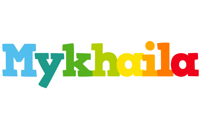 Mykhaila rainbows logo