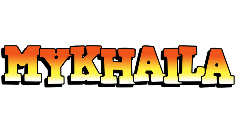 Mykhaila sunset logo