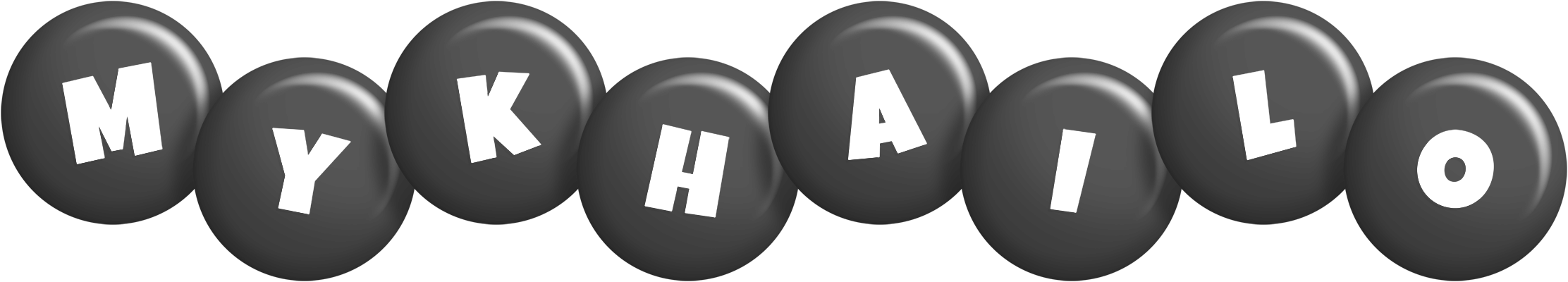 Mykhailo candy-black logo