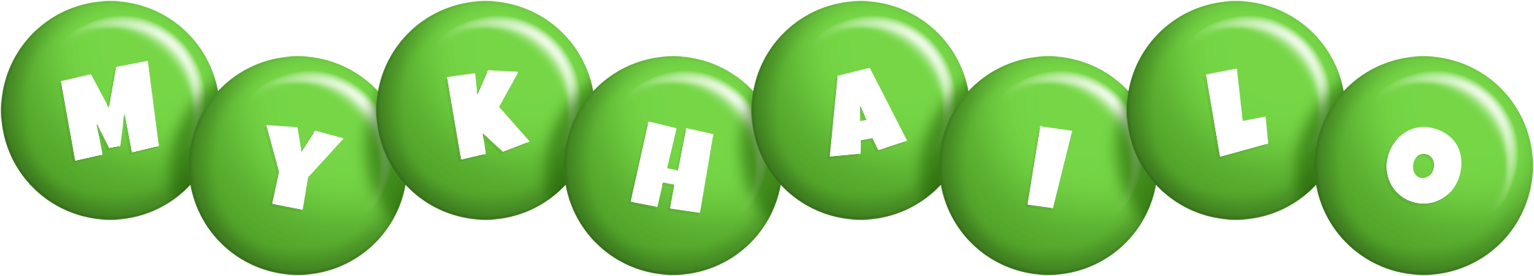 Mykhailo candy-green logo