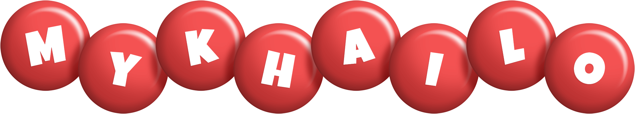 Mykhailo candy-red logo