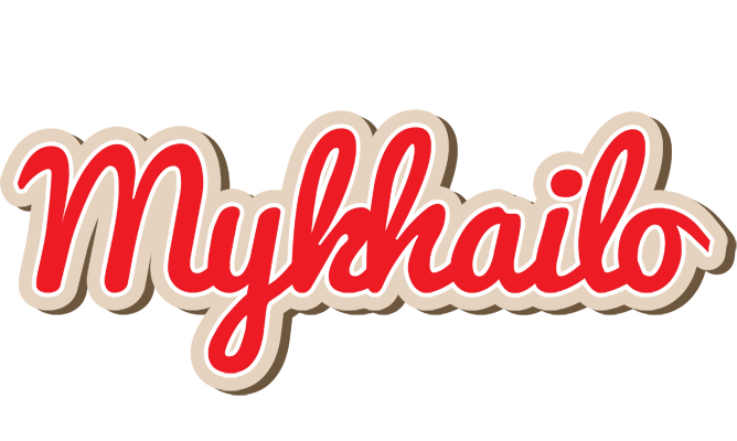 Mykhailo chocolate logo