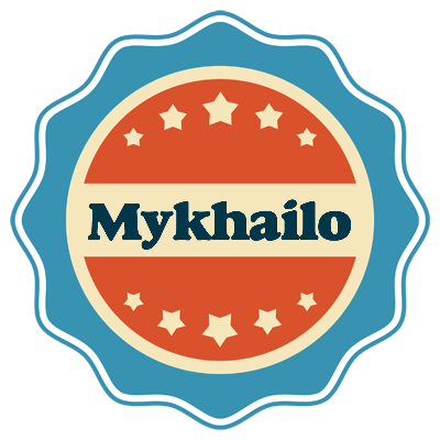 Mykhailo labels logo