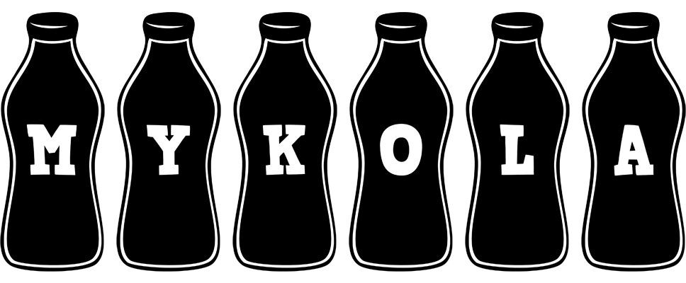 Mykola bottle logo