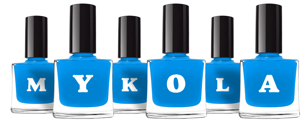 Mykola glossy logo