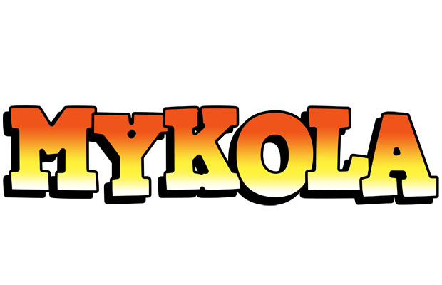 Mykola sunset logo
