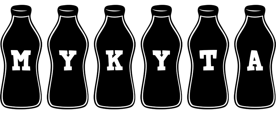 Mykyta bottle logo