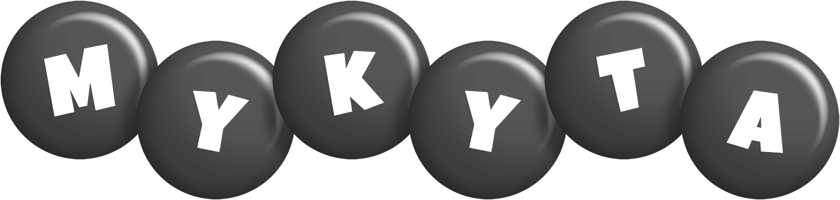 Mykyta candy-black logo