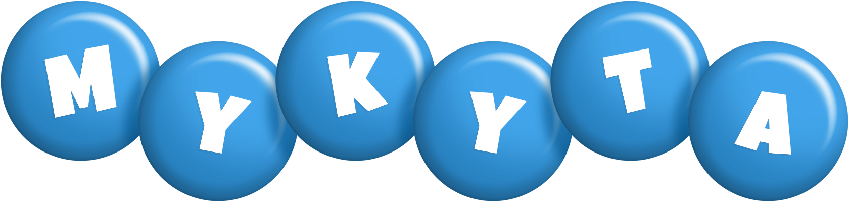 Mykyta candy-blue logo