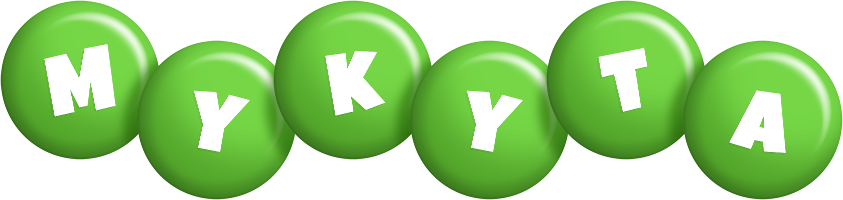 Mykyta candy-green logo