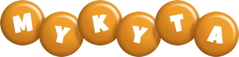 Mykyta candy-orange logo