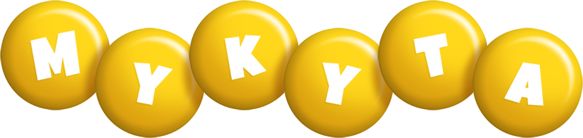 Mykyta candy-yellow logo