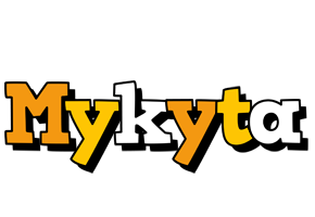 Mykyta cartoon logo