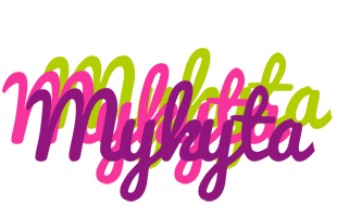 Mykyta flowers logo