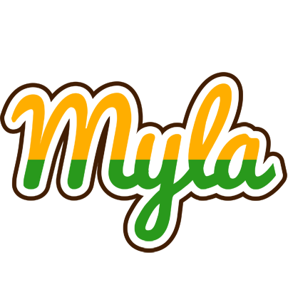 Myla banana logo
