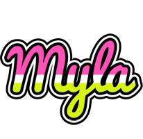 Myla candies logo