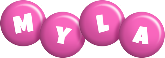 Myla candy-pink logo