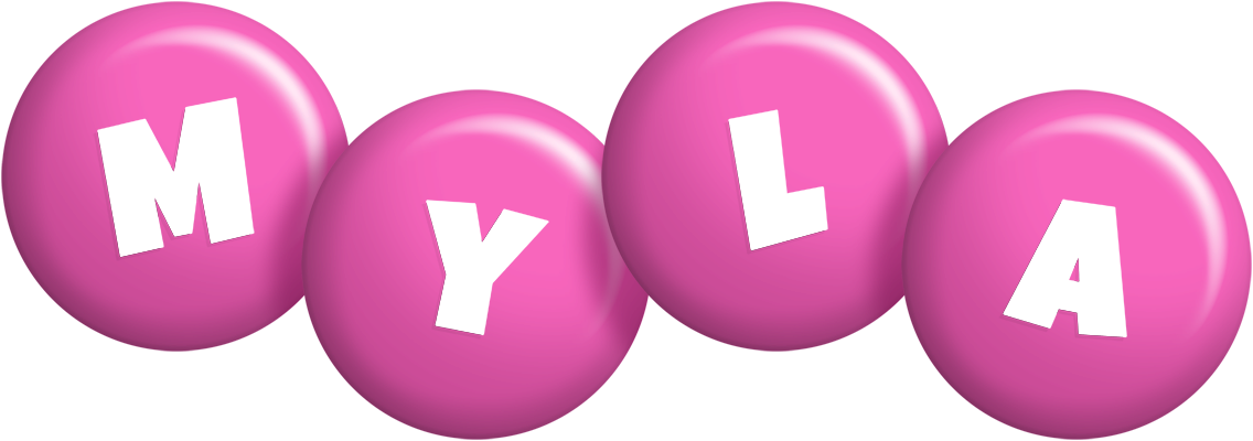 Myla candy-pink logo