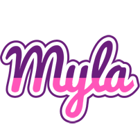 Myla cheerful logo