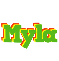 Myla crocodile logo